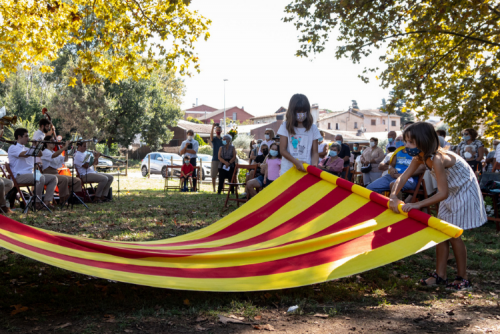 Desplegament de la Senyera