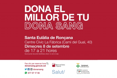 Campanya donació de sang