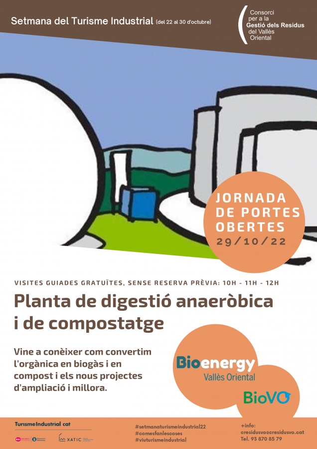 Planta de digestió anaeròbica i de compostatge