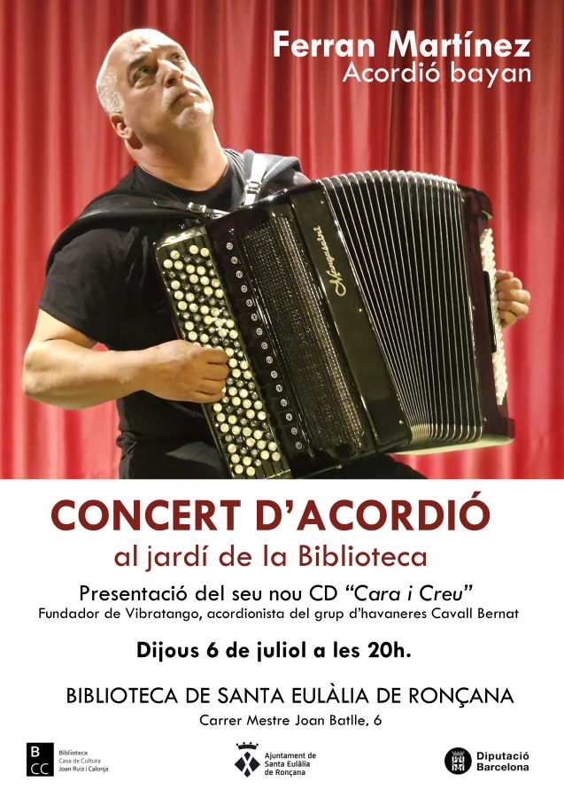 Concert al jardí de la Biblioteca