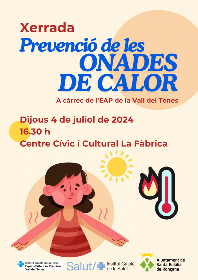 Xerrada prevenció onades de calor