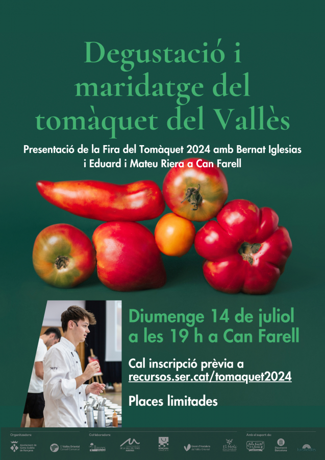 Degustació i maridatge del tomàquet del Vallès