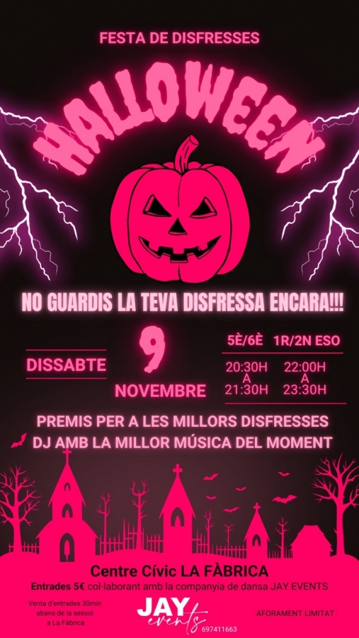 Festa de disfresses Halloween