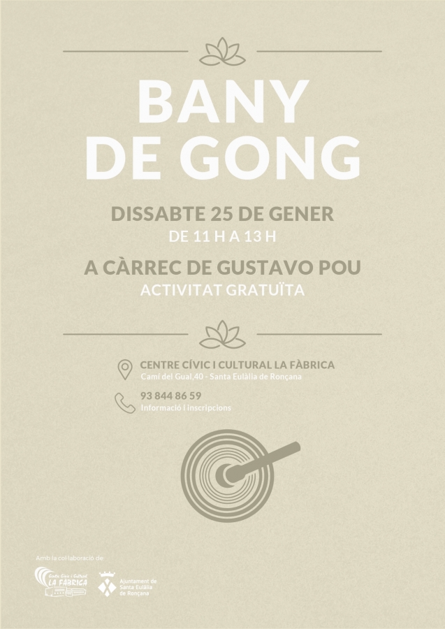 Bany de gong