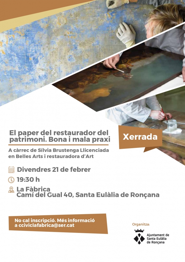 Xerrada restauració