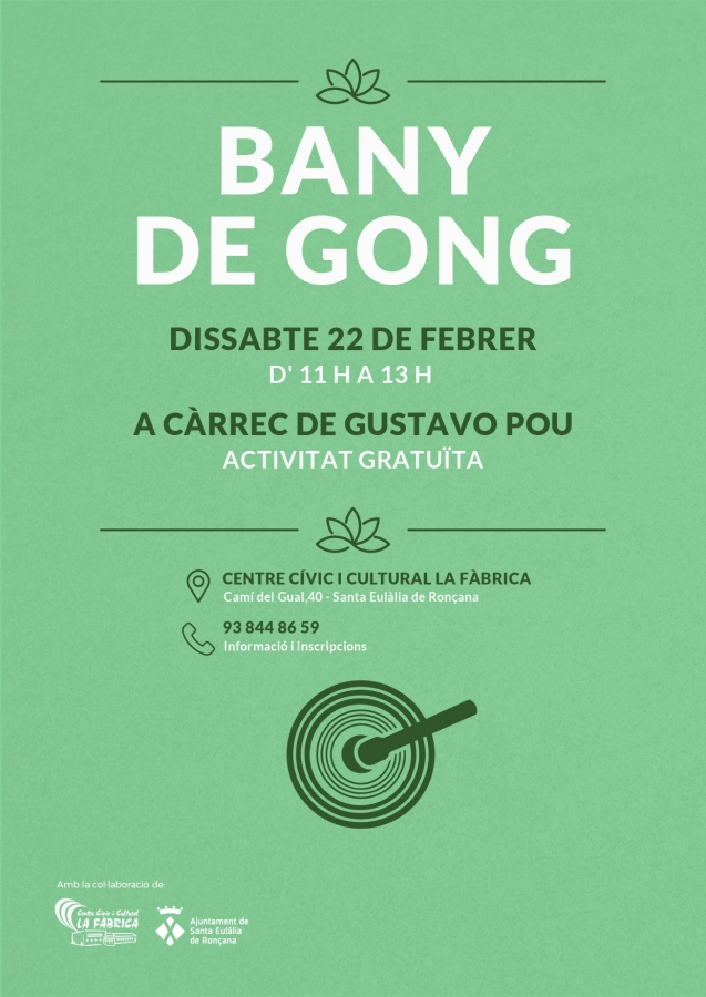 Bany de gong