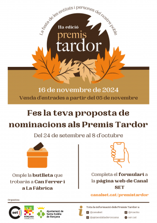 Proposta nominats Premis Tardor 2024