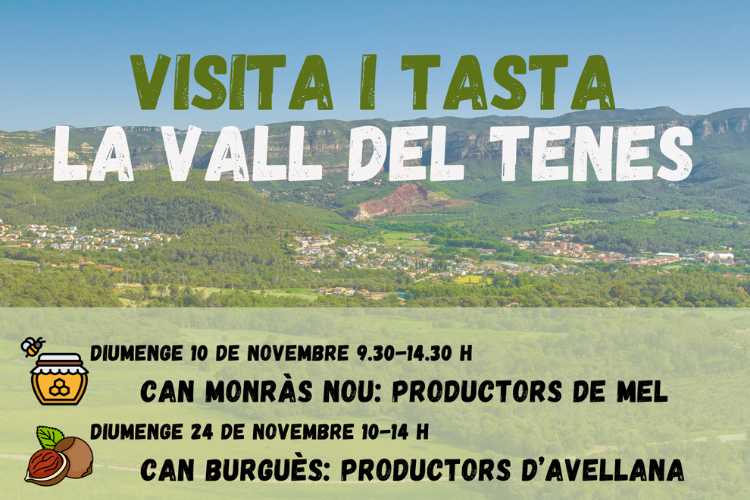 Visita i tasta la Vall del Tenes