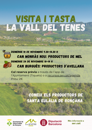 Visita i tasta la Vall del Tenes