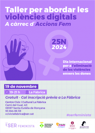 Taller per abordar les violències digitals