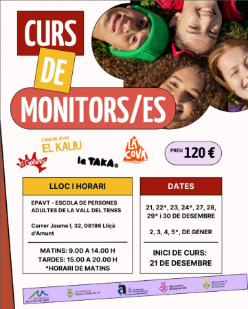 Curs monitors/es de lleure